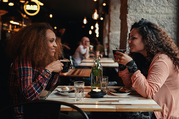 restaurant customers