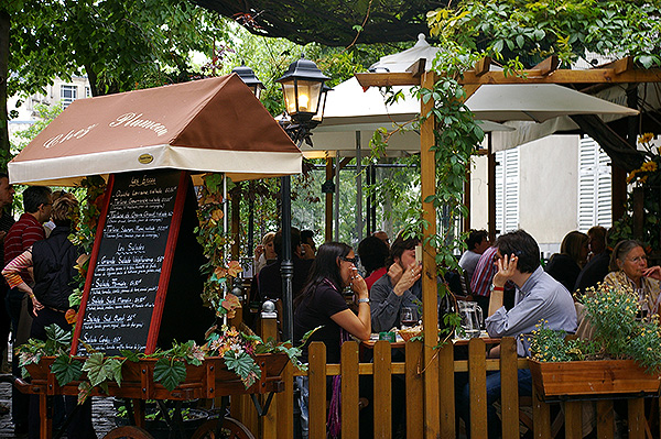 restaurant patio